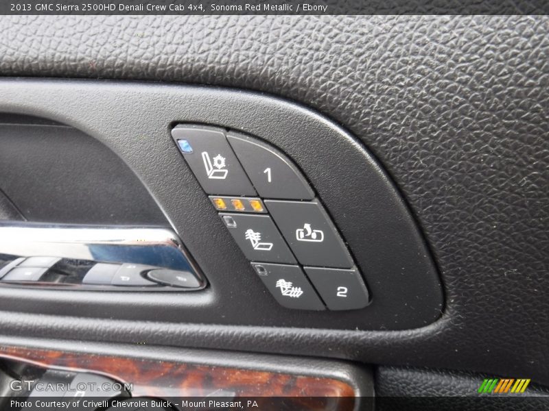 Sonoma Red Metallic / Ebony 2013 GMC Sierra 2500HD Denali Crew Cab 4x4