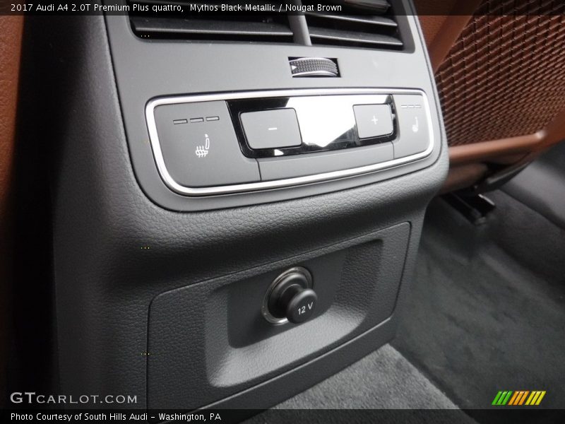 Mythos Black Metallic / Nougat Brown 2017 Audi A4 2.0T Premium Plus quattro