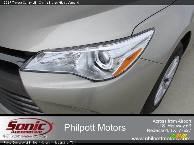 Creme Brulee Mica / Almond 2017 Toyota Camry LE