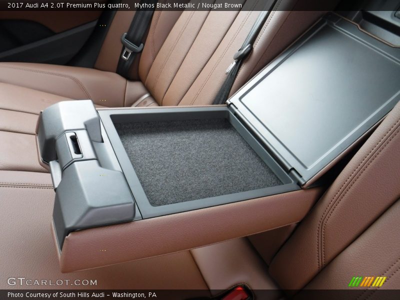 Mythos Black Metallic / Nougat Brown 2017 Audi A4 2.0T Premium Plus quattro