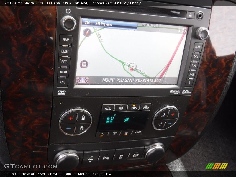 Sonoma Red Metallic / Ebony 2013 GMC Sierra 2500HD Denali Crew Cab 4x4