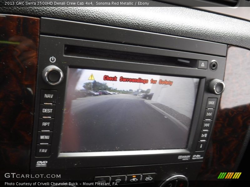 Sonoma Red Metallic / Ebony 2013 GMC Sierra 2500HD Denali Crew Cab 4x4