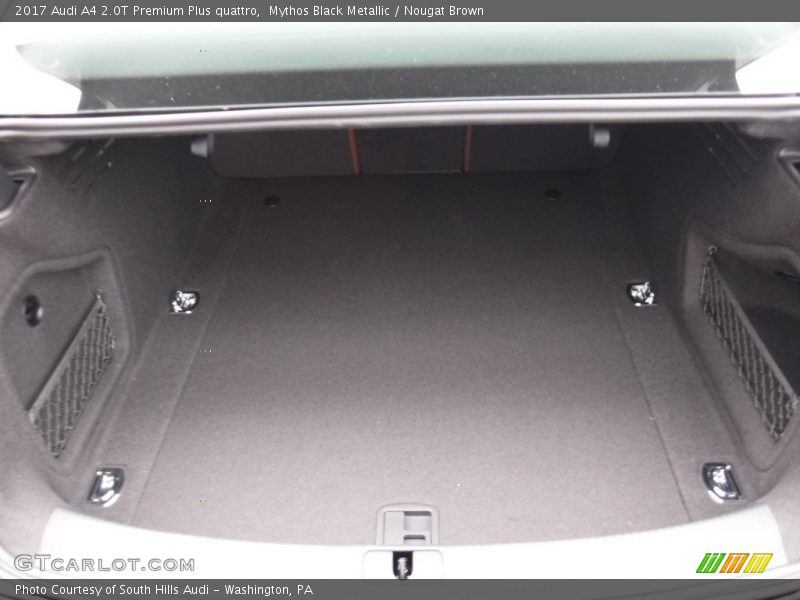Mythos Black Metallic / Nougat Brown 2017 Audi A4 2.0T Premium Plus quattro