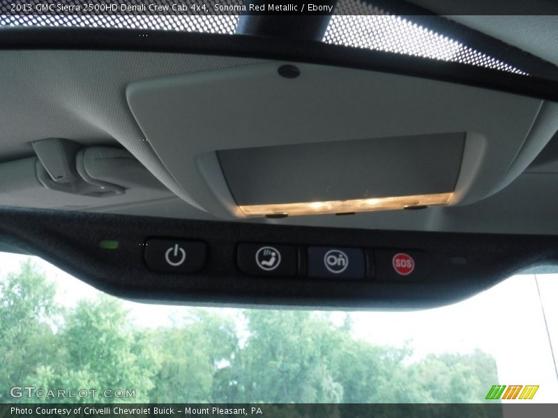 Sonoma Red Metallic / Ebony 2013 GMC Sierra 2500HD Denali Crew Cab 4x4