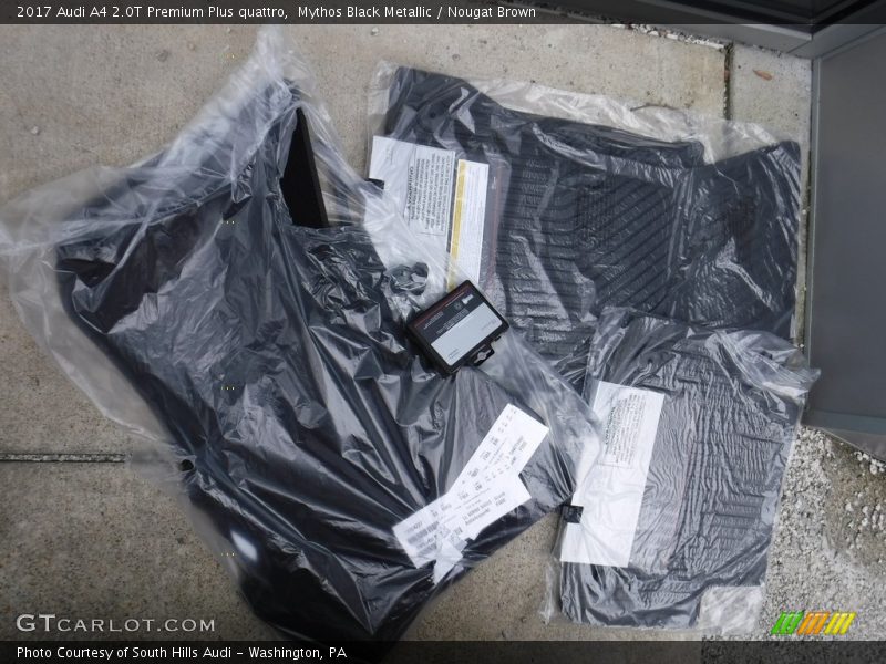 Mythos Black Metallic / Nougat Brown 2017 Audi A4 2.0T Premium Plus quattro