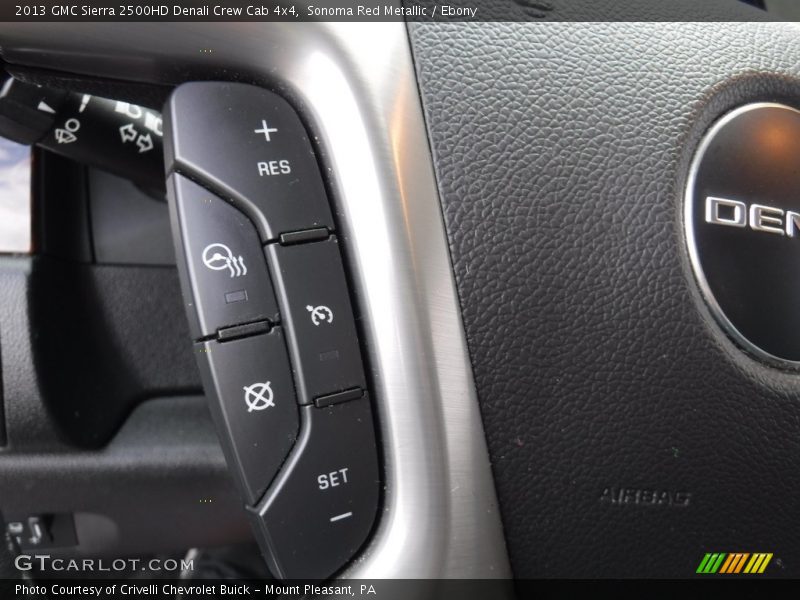 Sonoma Red Metallic / Ebony 2013 GMC Sierra 2500HD Denali Crew Cab 4x4
