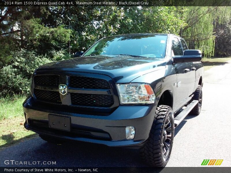 Maximum Steel Metallic / Black/Diesel Gray 2014 Ram 1500 Express Quad Cab 4x4