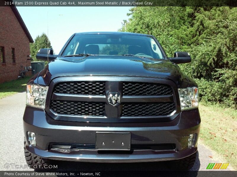 Maximum Steel Metallic / Black/Diesel Gray 2014 Ram 1500 Express Quad Cab 4x4
