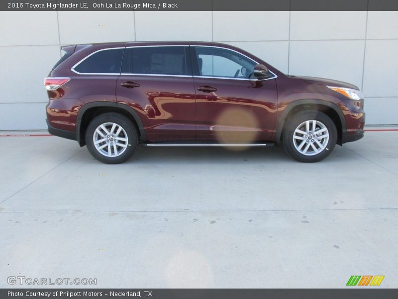  2016 Highlander LE Ooh La La Rouge Mica
