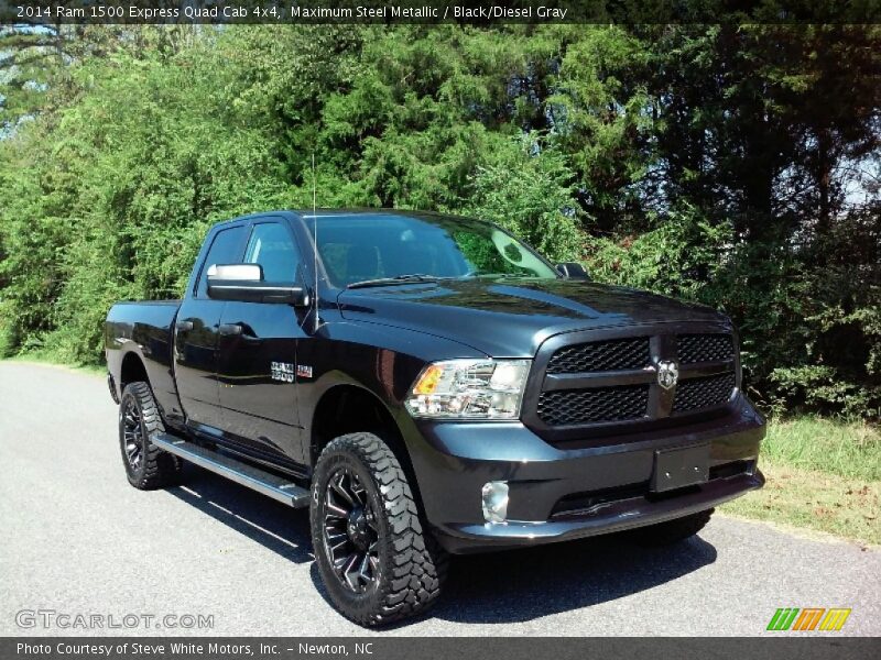 Maximum Steel Metallic / Black/Diesel Gray 2014 Ram 1500 Express Quad Cab 4x4