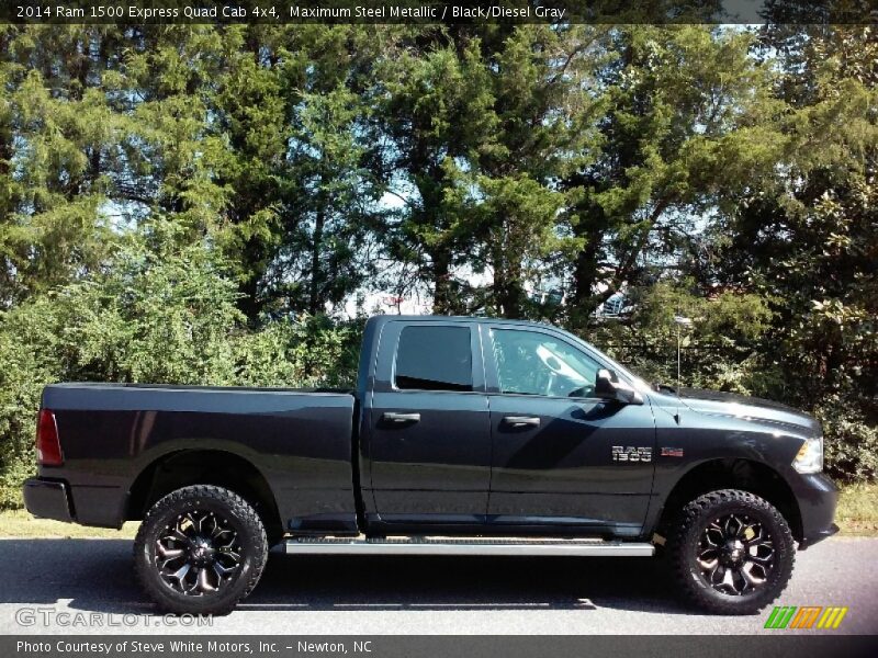Maximum Steel Metallic / Black/Diesel Gray 2014 Ram 1500 Express Quad Cab 4x4