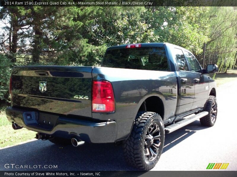 Maximum Steel Metallic / Black/Diesel Gray 2014 Ram 1500 Express Quad Cab 4x4