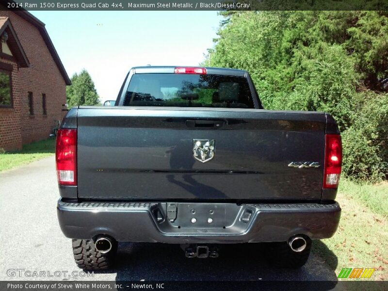 Maximum Steel Metallic / Black/Diesel Gray 2014 Ram 1500 Express Quad Cab 4x4
