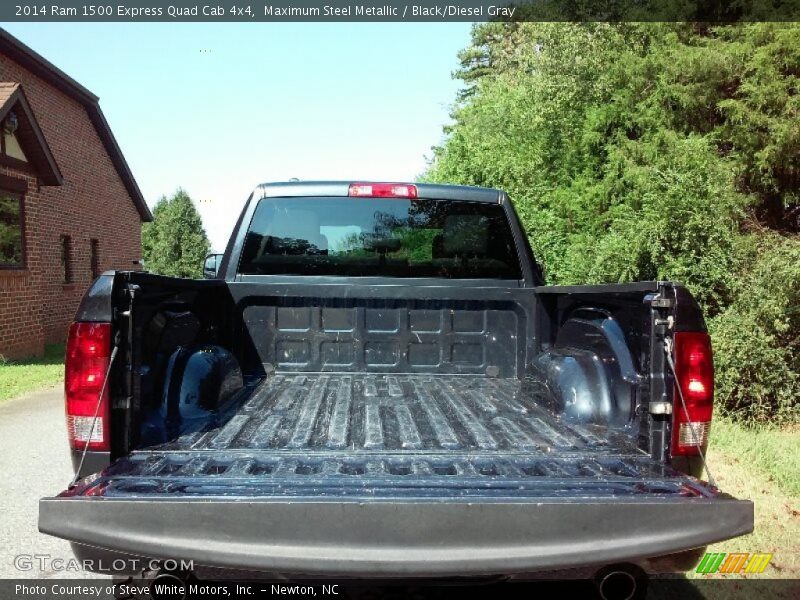 Maximum Steel Metallic / Black/Diesel Gray 2014 Ram 1500 Express Quad Cab 4x4