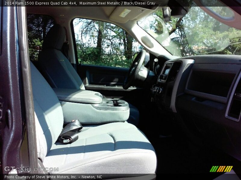 Maximum Steel Metallic / Black/Diesel Gray 2014 Ram 1500 Express Quad Cab 4x4