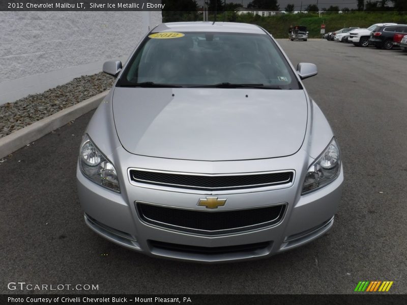 Silver Ice Metallic / Ebony 2012 Chevrolet Malibu LT