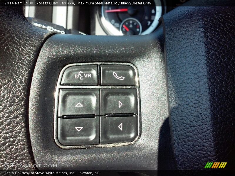 Maximum Steel Metallic / Black/Diesel Gray 2014 Ram 1500 Express Quad Cab 4x4