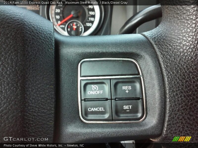 Maximum Steel Metallic / Black/Diesel Gray 2014 Ram 1500 Express Quad Cab 4x4