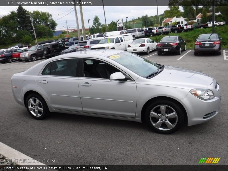 Silver Ice Metallic / Ebony 2012 Chevrolet Malibu LT