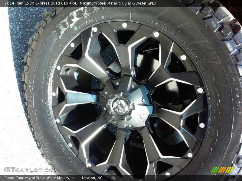 Maximum Steel Metallic / Black/Diesel Gray 2014 Ram 1500 Express Quad Cab 4x4