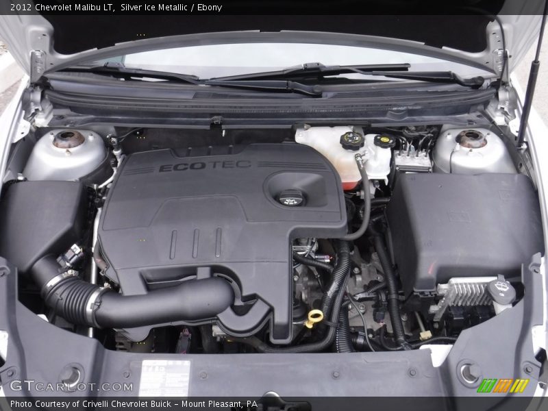 Silver Ice Metallic / Ebony 2012 Chevrolet Malibu LT
