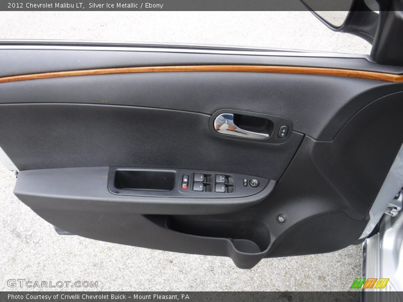 Silver Ice Metallic / Ebony 2012 Chevrolet Malibu LT