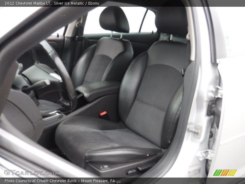 Silver Ice Metallic / Ebony 2012 Chevrolet Malibu LT