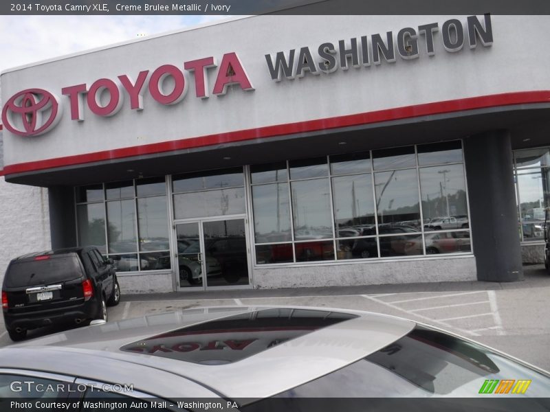 Creme Brulee Metallic / Ivory 2014 Toyota Camry XLE