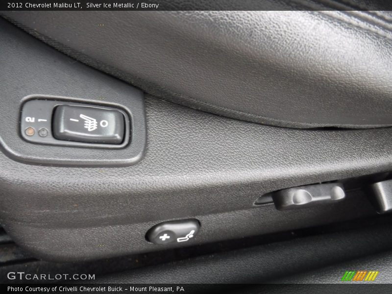 Silver Ice Metallic / Ebony 2012 Chevrolet Malibu LT