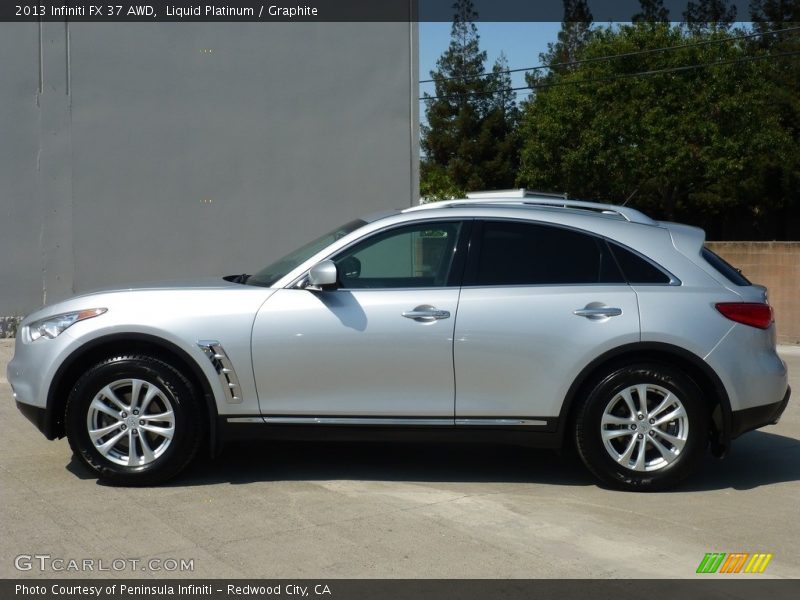 Liquid Platinum / Graphite 2013 Infiniti FX 37 AWD