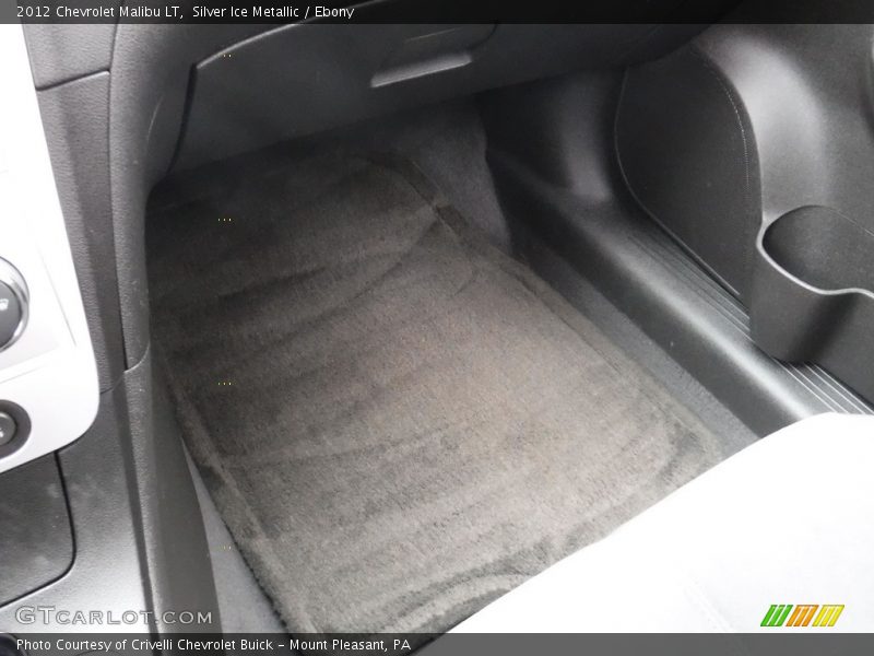 Silver Ice Metallic / Ebony 2012 Chevrolet Malibu LT