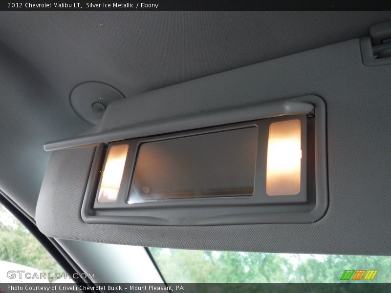 Silver Ice Metallic / Ebony 2012 Chevrolet Malibu LT