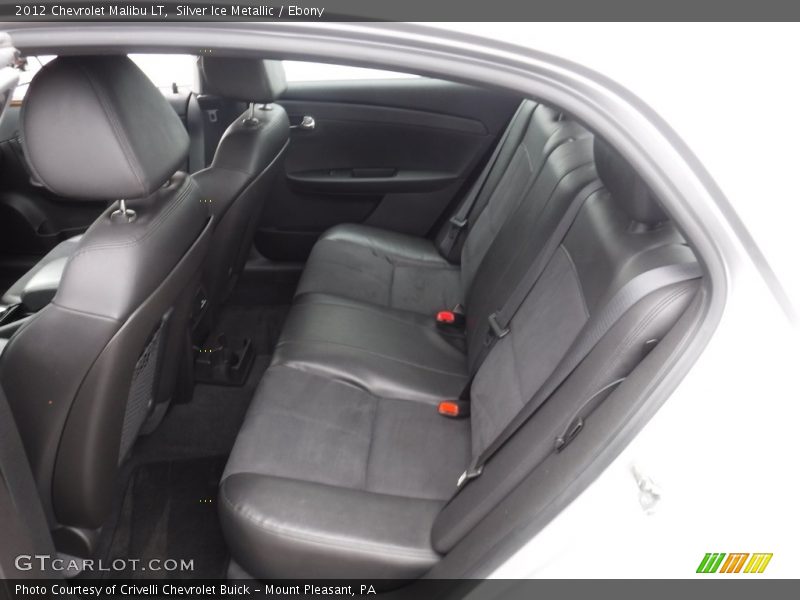 Silver Ice Metallic / Ebony 2012 Chevrolet Malibu LT