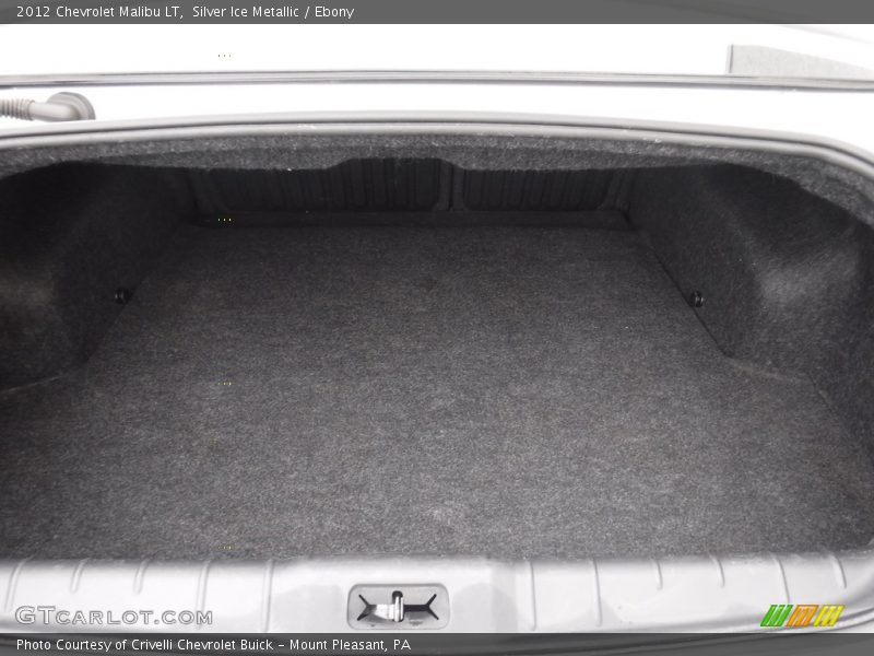 Silver Ice Metallic / Ebony 2012 Chevrolet Malibu LT
