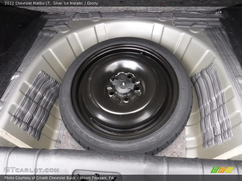 Silver Ice Metallic / Ebony 2012 Chevrolet Malibu LT