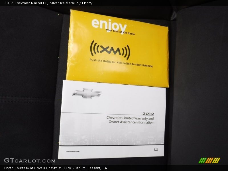 Silver Ice Metallic / Ebony 2012 Chevrolet Malibu LT