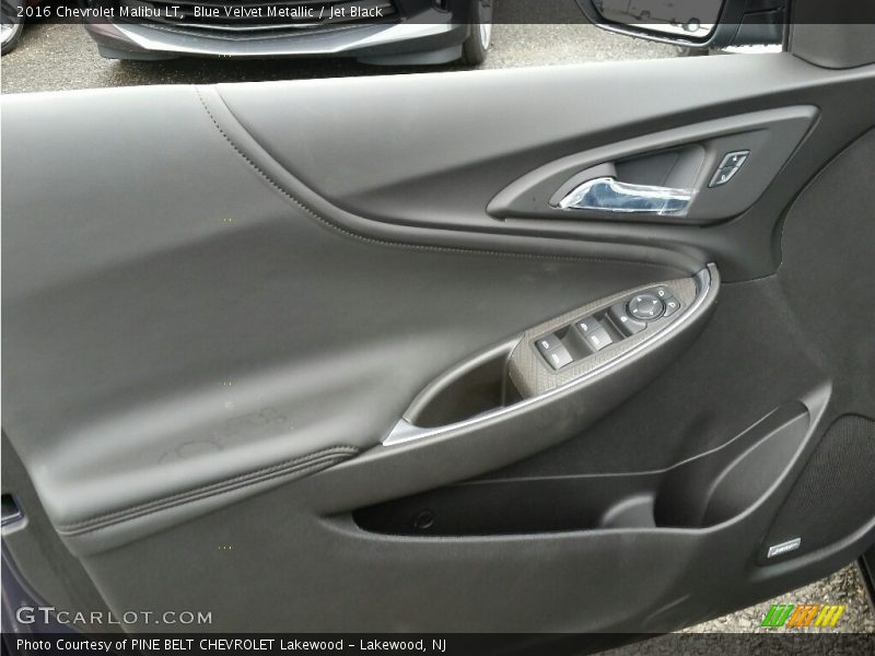 Blue Velvet Metallic / Jet Black 2016 Chevrolet Malibu LT