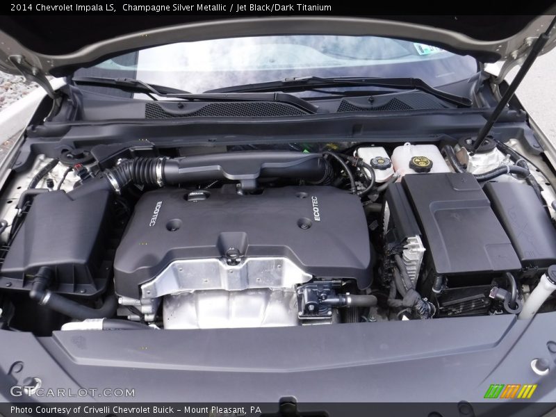 Champagne Silver Metallic / Jet Black/Dark Titanium 2014 Chevrolet Impala LS