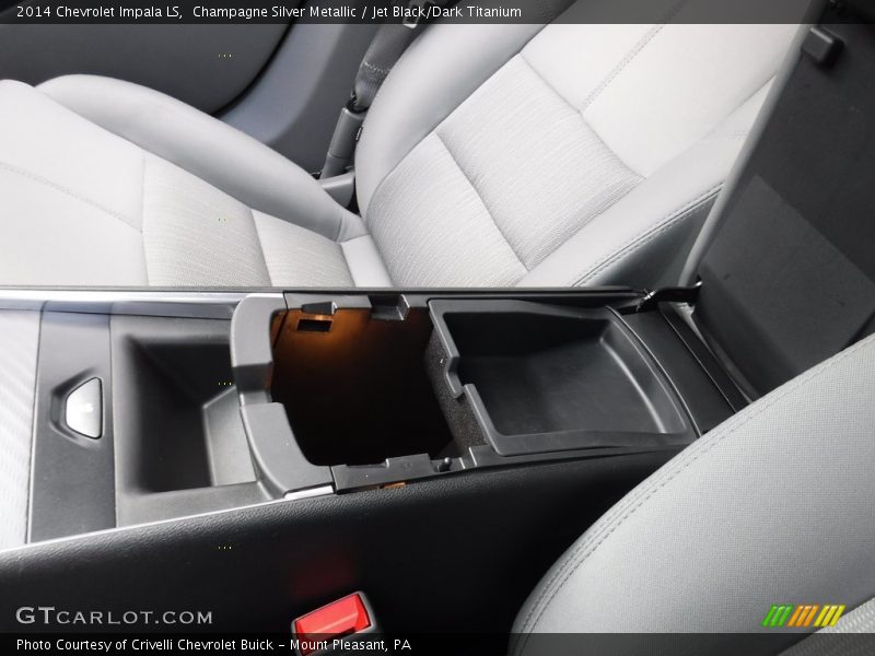 Champagne Silver Metallic / Jet Black/Dark Titanium 2014 Chevrolet Impala LS