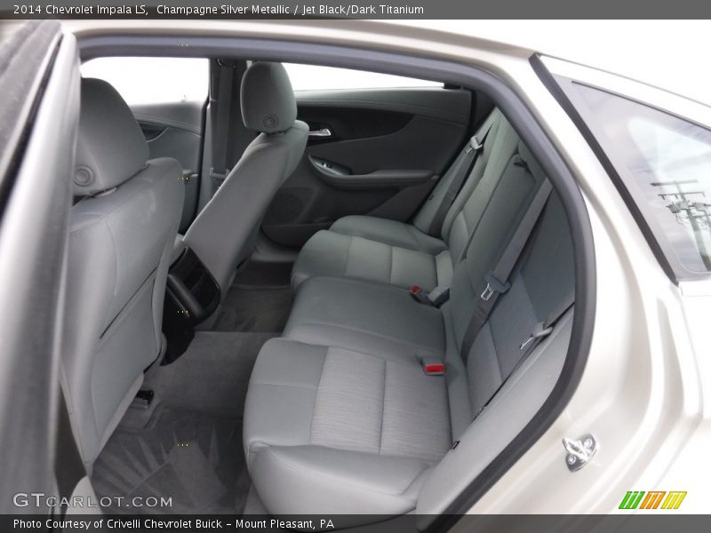 Champagne Silver Metallic / Jet Black/Dark Titanium 2014 Chevrolet Impala LS