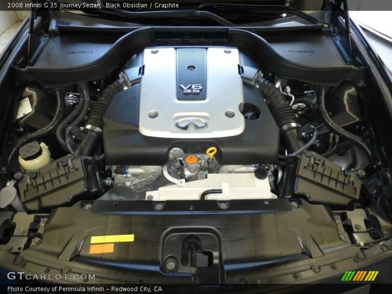 Black Obsidian / Graphite 2008 Infiniti G 35 Journey Sedan