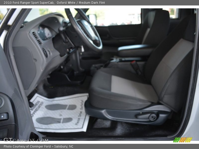 Oxford White / Medium Dark Flint 2010 Ford Ranger Sport SuperCab