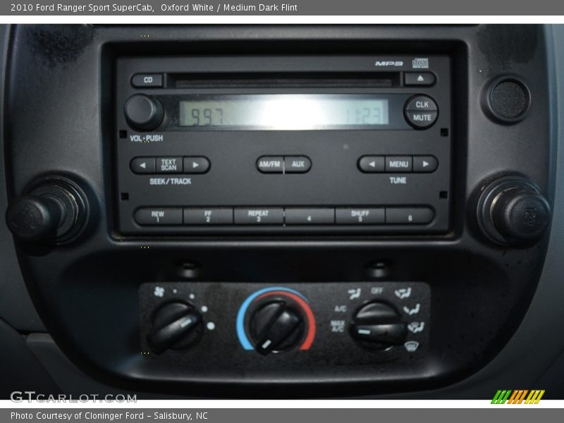 Oxford White / Medium Dark Flint 2010 Ford Ranger Sport SuperCab