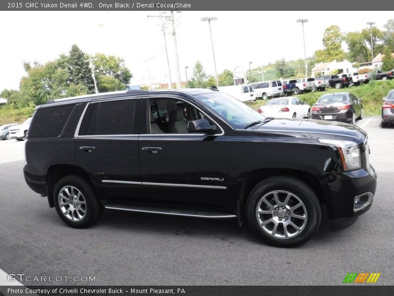 Onyx Black / Denali Cocoa/Shale 2015 GMC Yukon Denali 4WD