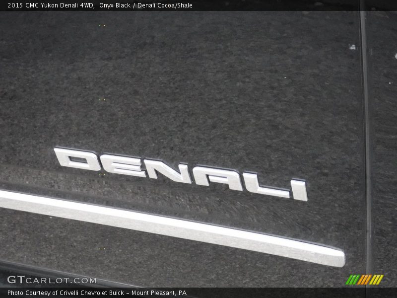 Onyx Black / Denali Cocoa/Shale 2015 GMC Yukon Denali 4WD