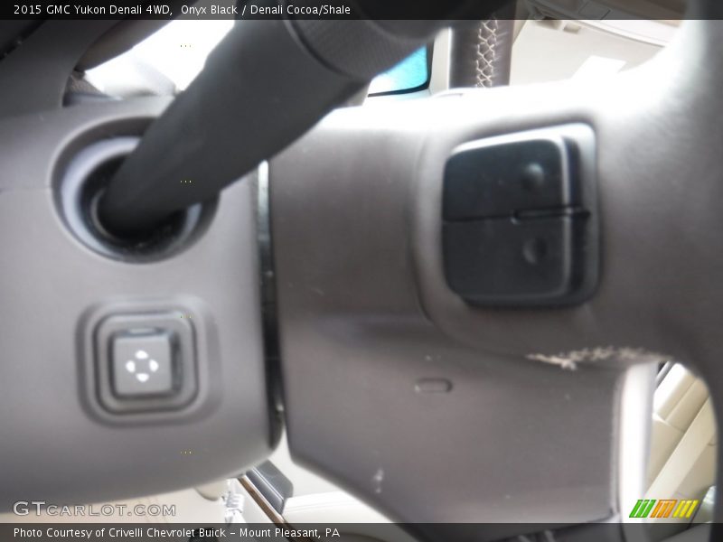 Onyx Black / Denali Cocoa/Shale 2015 GMC Yukon Denali 4WD