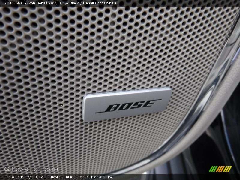 Onyx Black / Denali Cocoa/Shale 2015 GMC Yukon Denali 4WD