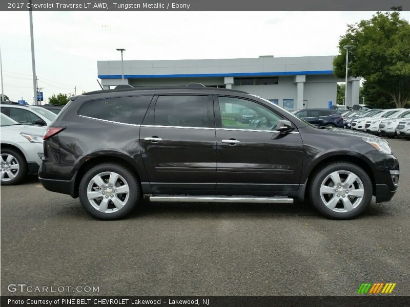 Tungsten Metallic / Ebony 2017 Chevrolet Traverse LT AWD