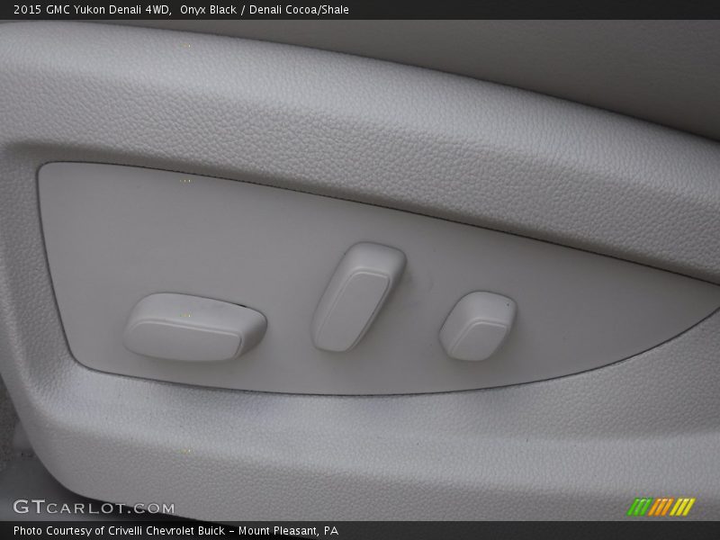Onyx Black / Denali Cocoa/Shale 2015 GMC Yukon Denali 4WD