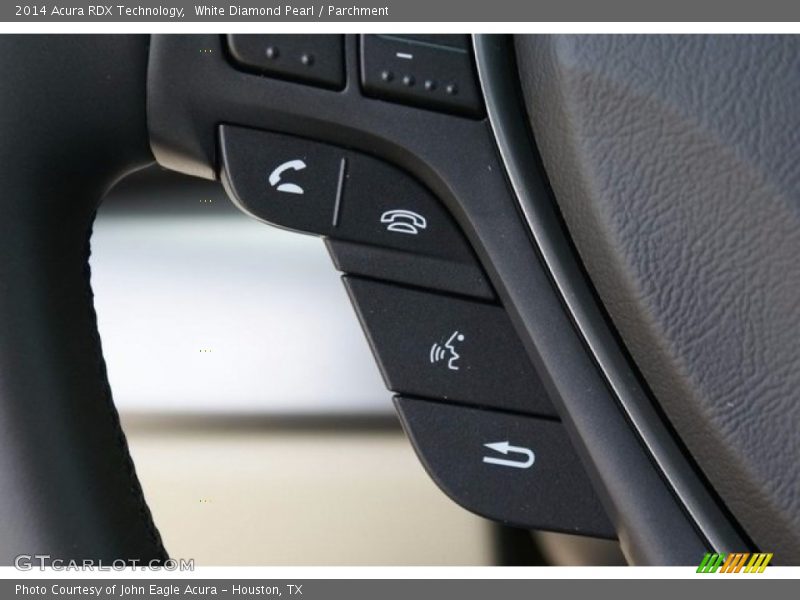 White Diamond Pearl / Parchment 2014 Acura RDX Technology